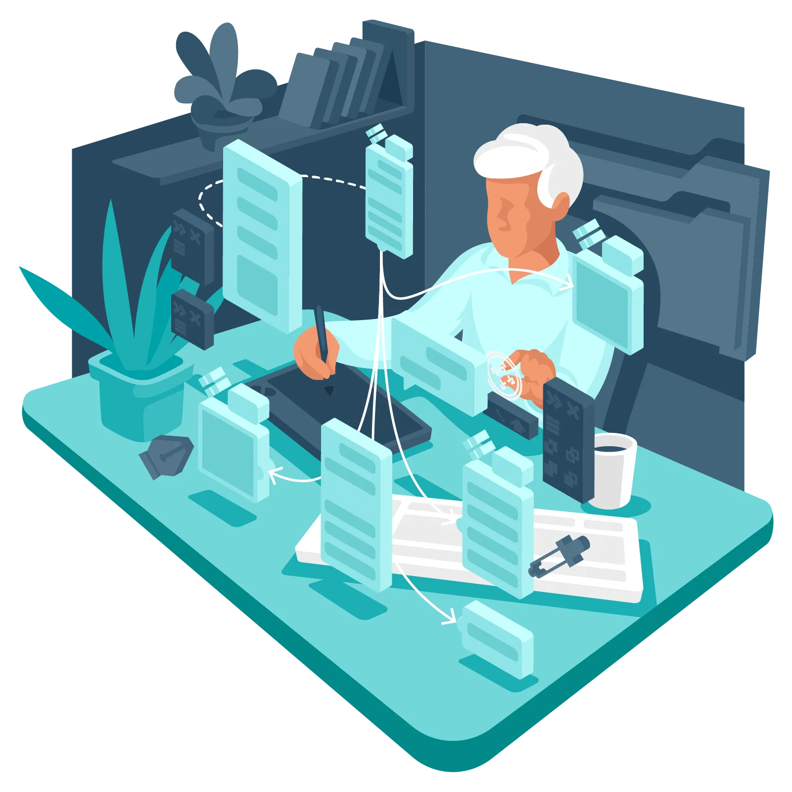 Commercial Illustration: Freelance Retrospective (2017–2019) — illustration by Igor Ianchenko